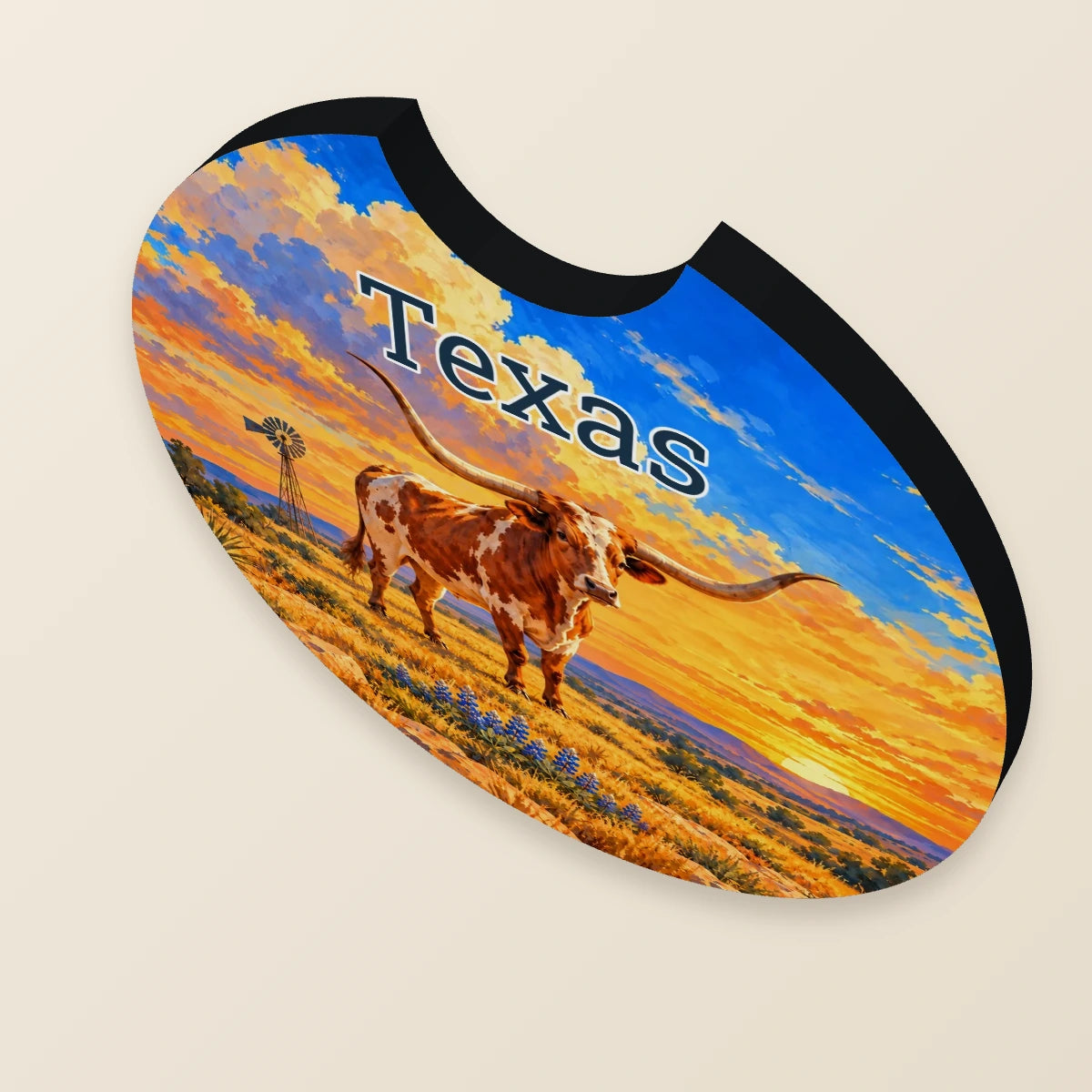 50-State Custom Car Coasters — Set of 2 — detail · current design preview