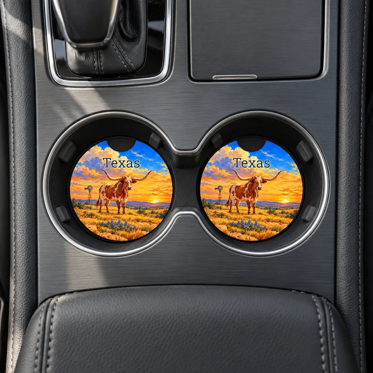 50-State Custom Car Coasters — Set of 2 — vehicle · current design preview